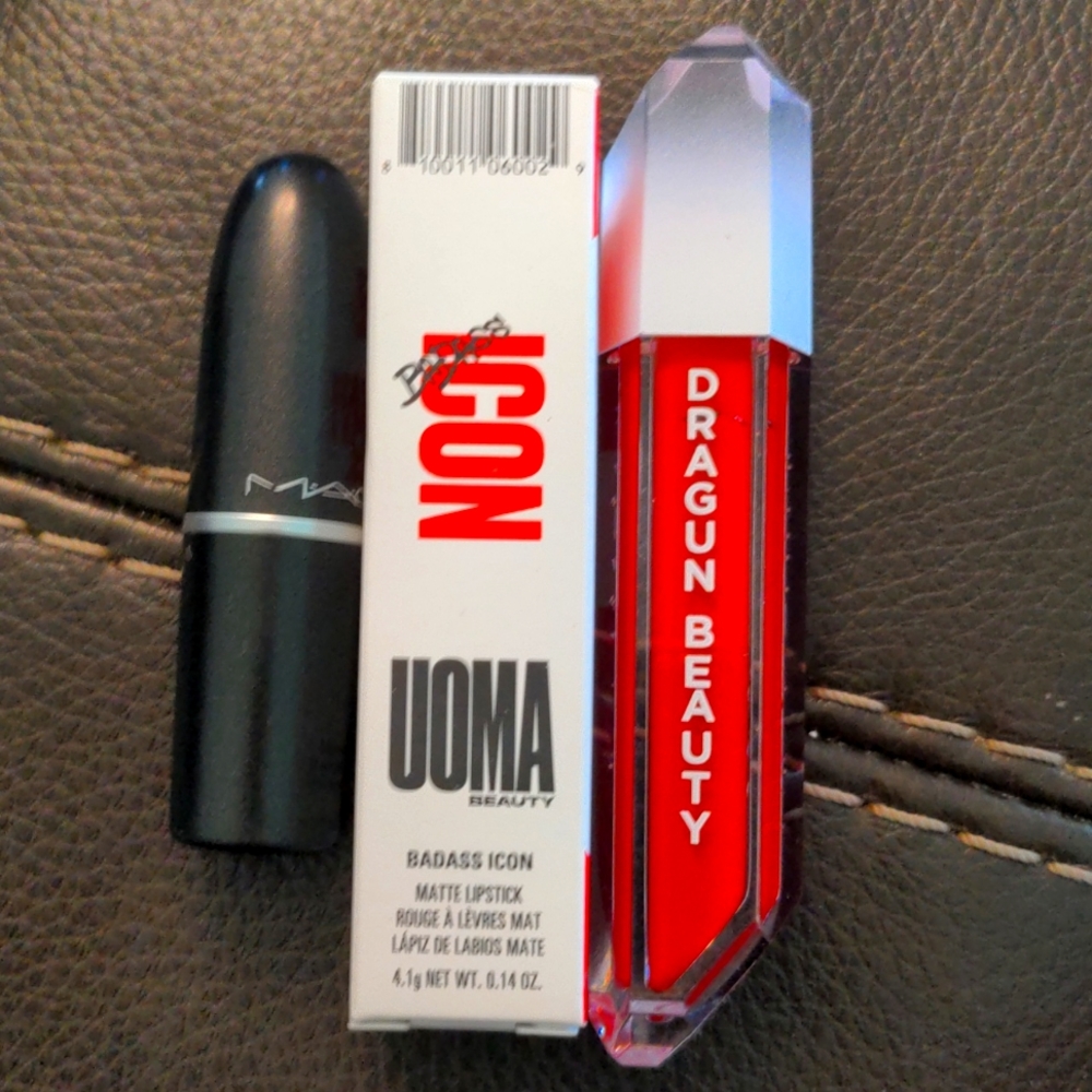 Lipstick Lot: Uoma/Dragun Beauty/MAC